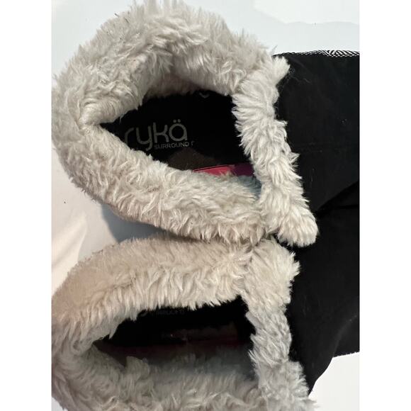 RYKA Adventure Black and White Water Repellent Ankle Slip On Slipper Shoes 7W - Picture 6 of 8